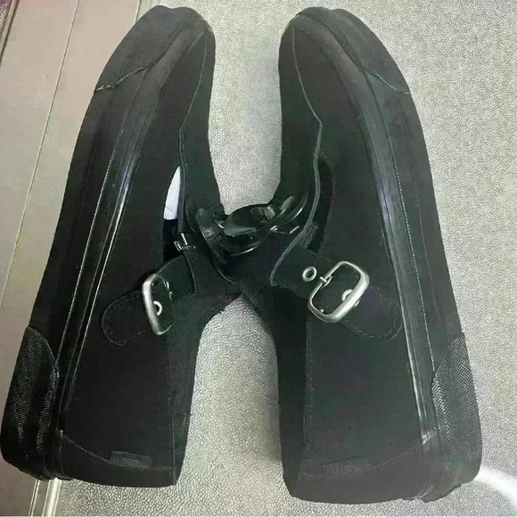 Vault by Vans x Goodfight OG Style 93 LX Black Leather Sneakers. - Picture 3 of 13